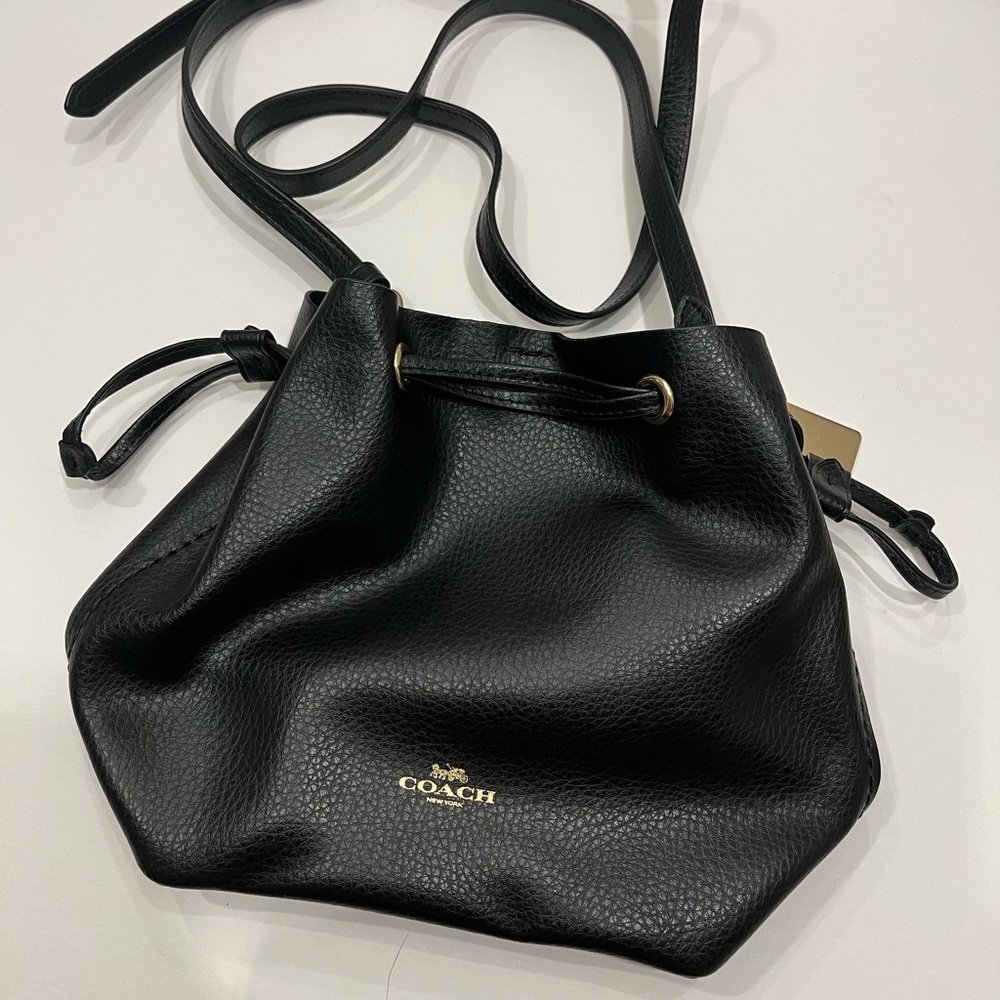 Black Coach crossbody